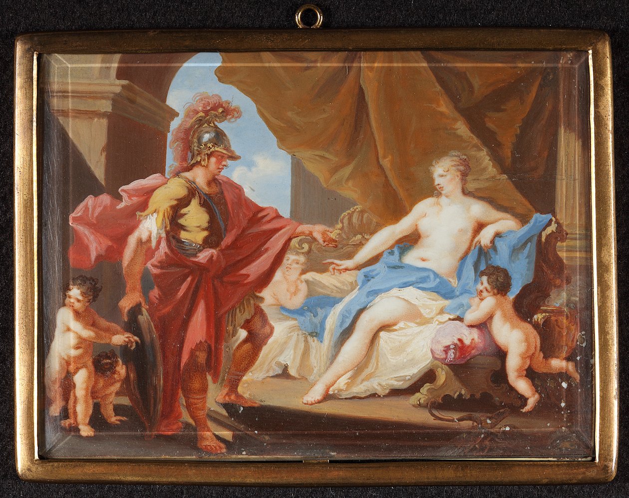 Mars und Venus - Christian Friedrich Zincke