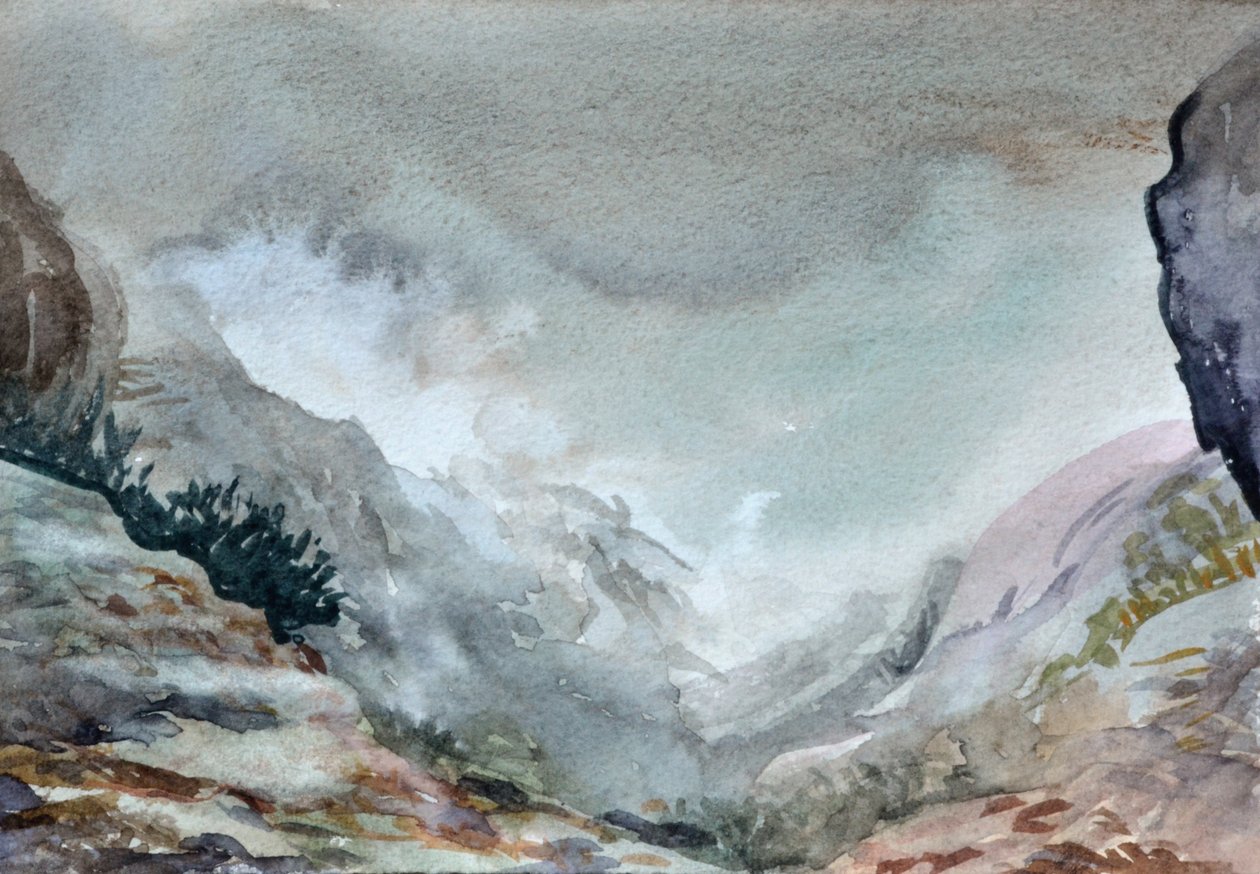 Vallée dans la brume, 2015 - Christian Furr