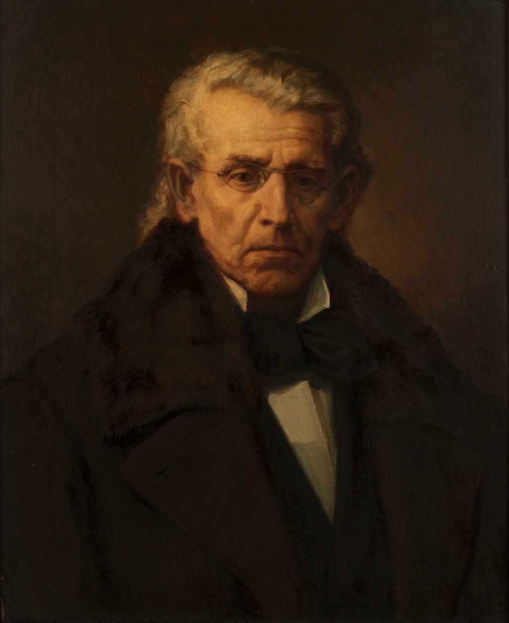 Le peintre Josef von Führich - Christian Griepenkerl
