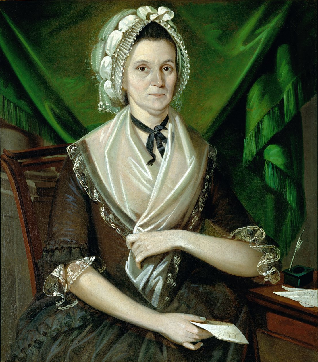 Mme David Coats, vers 1775 (huile sur toile) - Christian Gullager