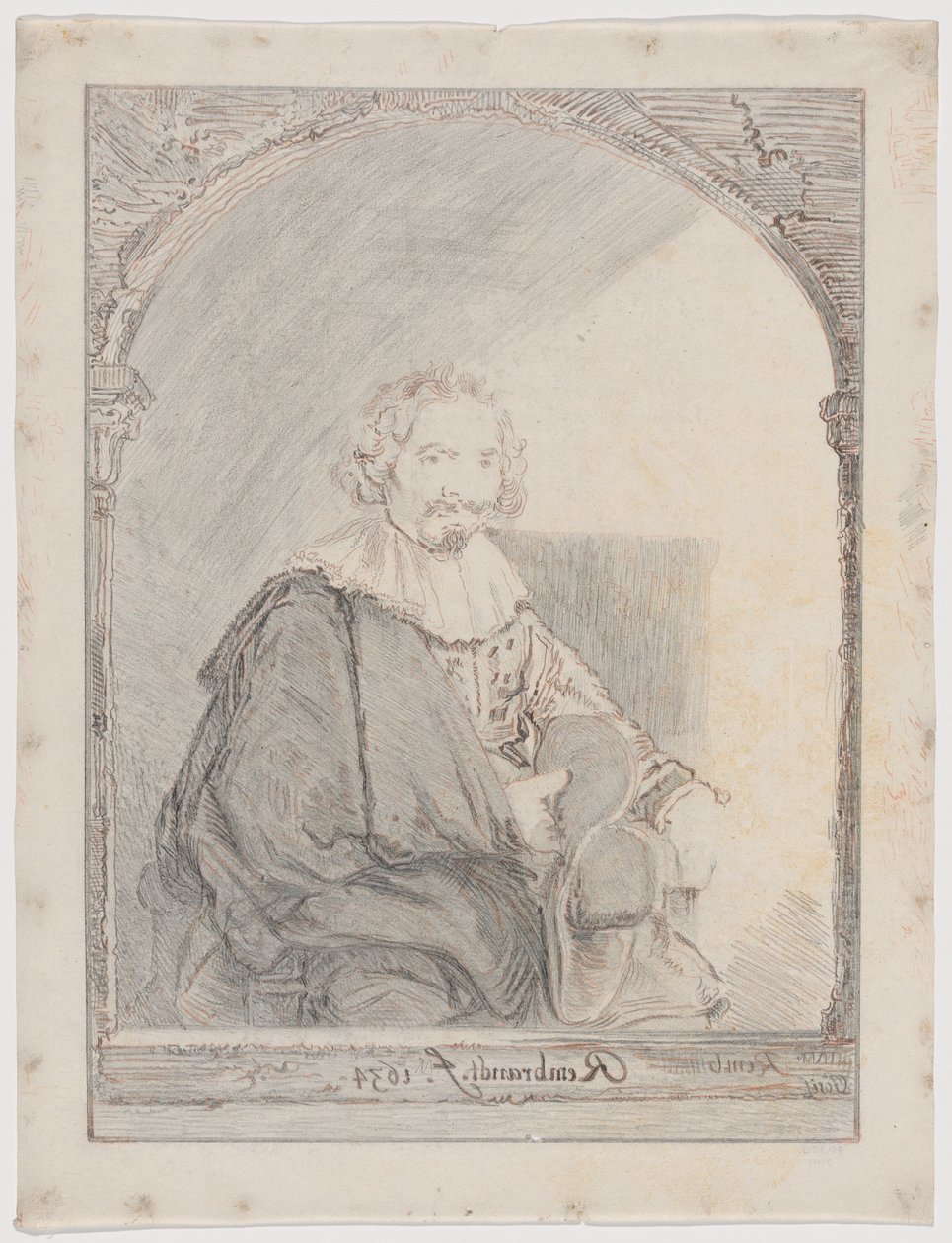 Study for Portrait of a Man in an Armchair, from Collection d