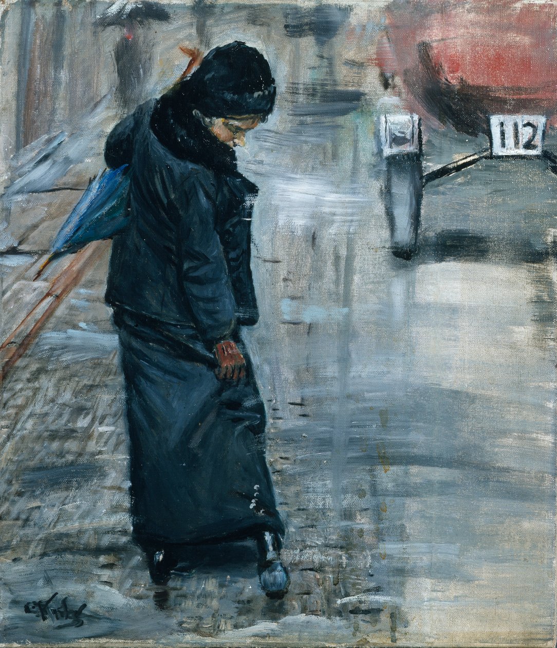 Éclaboussures de boue (peinture) - Christian Krohg