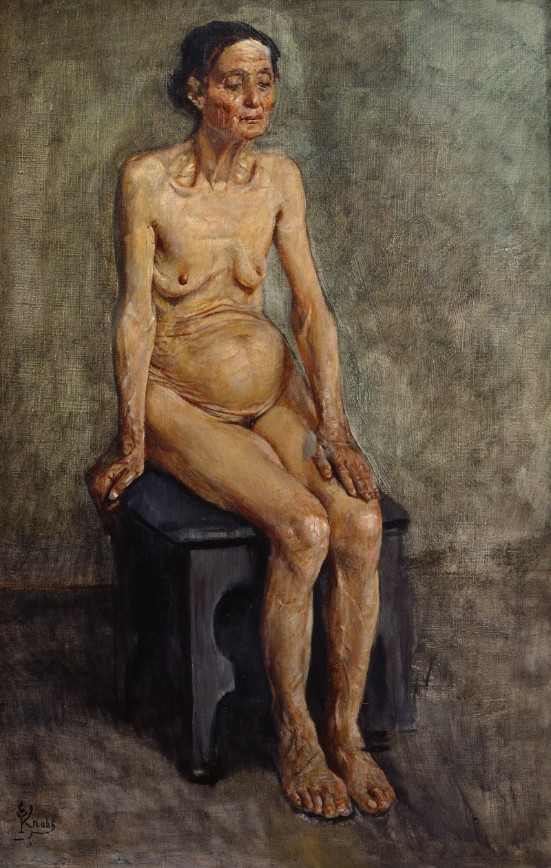 Vieille femme - Christian Krohg