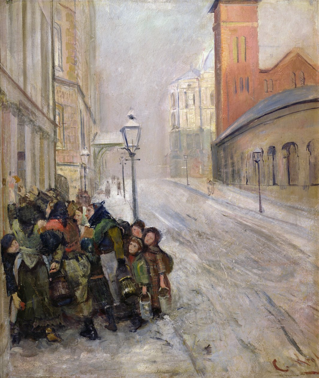 La bataille pour la survie - Christian Krohg