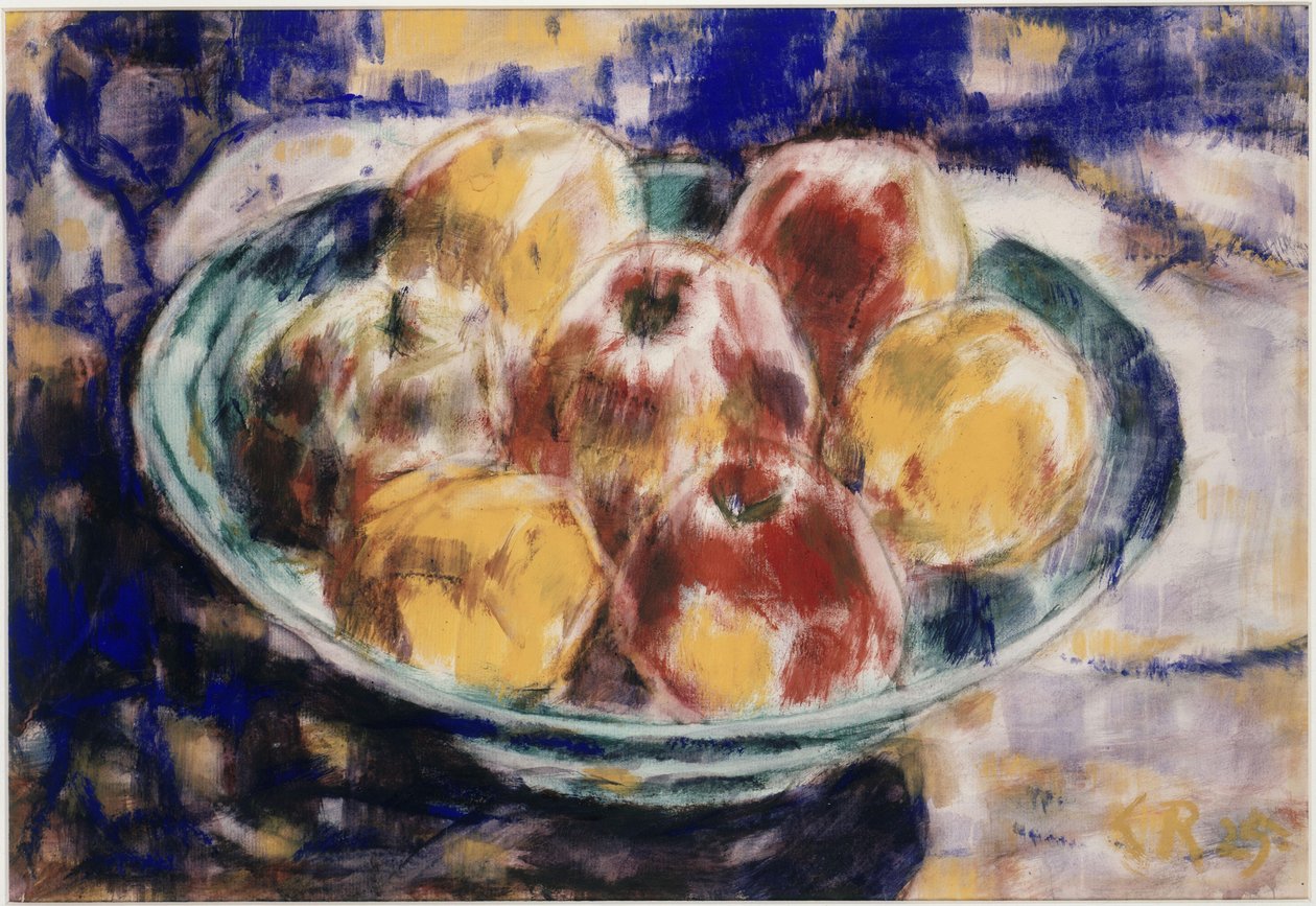 Nature morte aux pommes - Christian Rohlfs