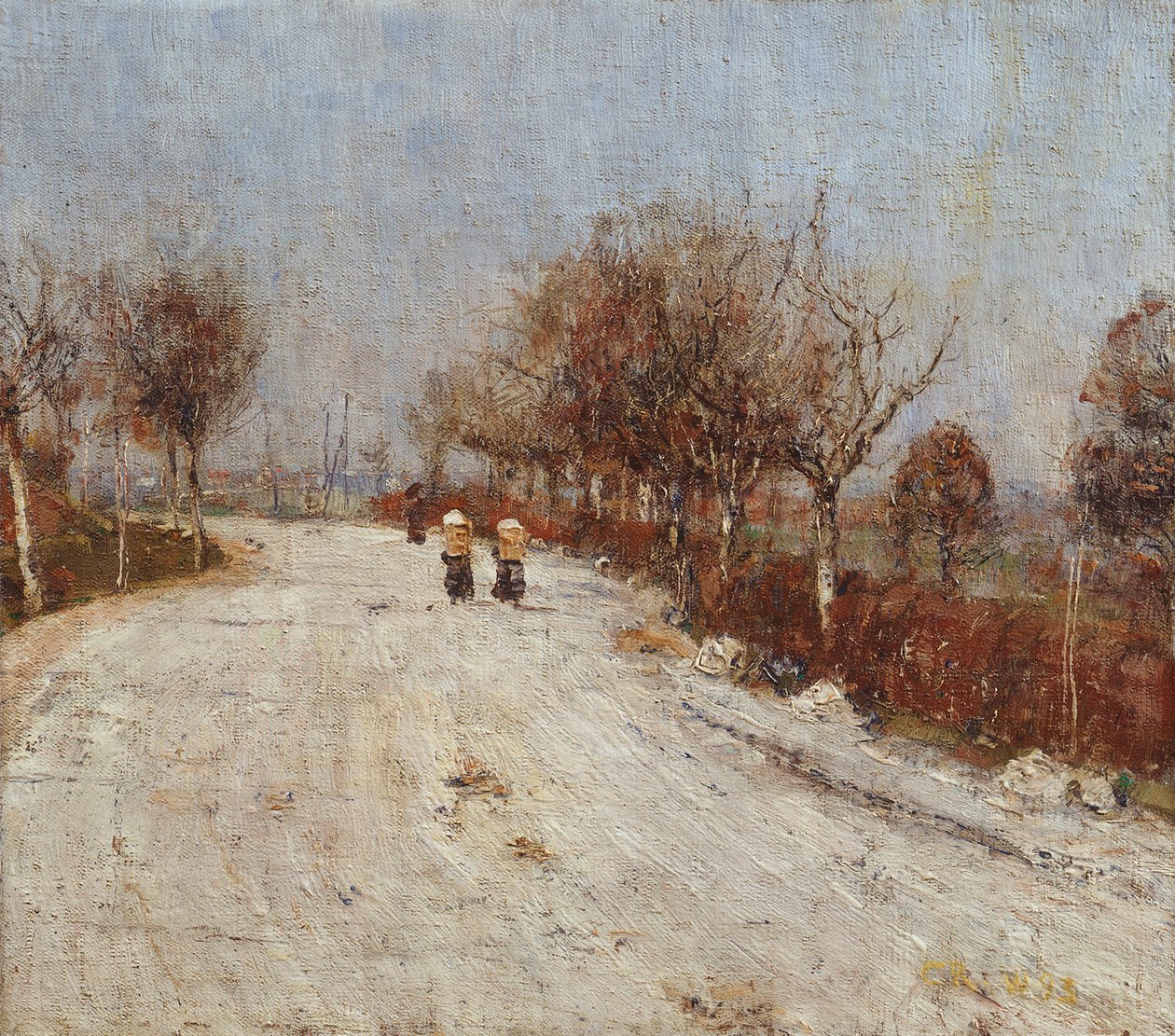 Chemin vers Gelmeroda - Christian Rohlfs