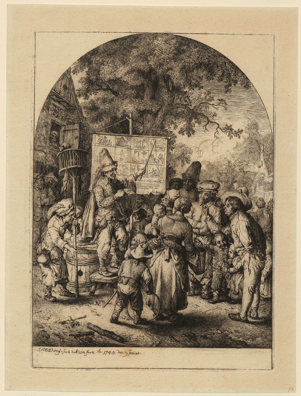 Grande guérison des malades - Christian Wilhelm Ernst Dietrich