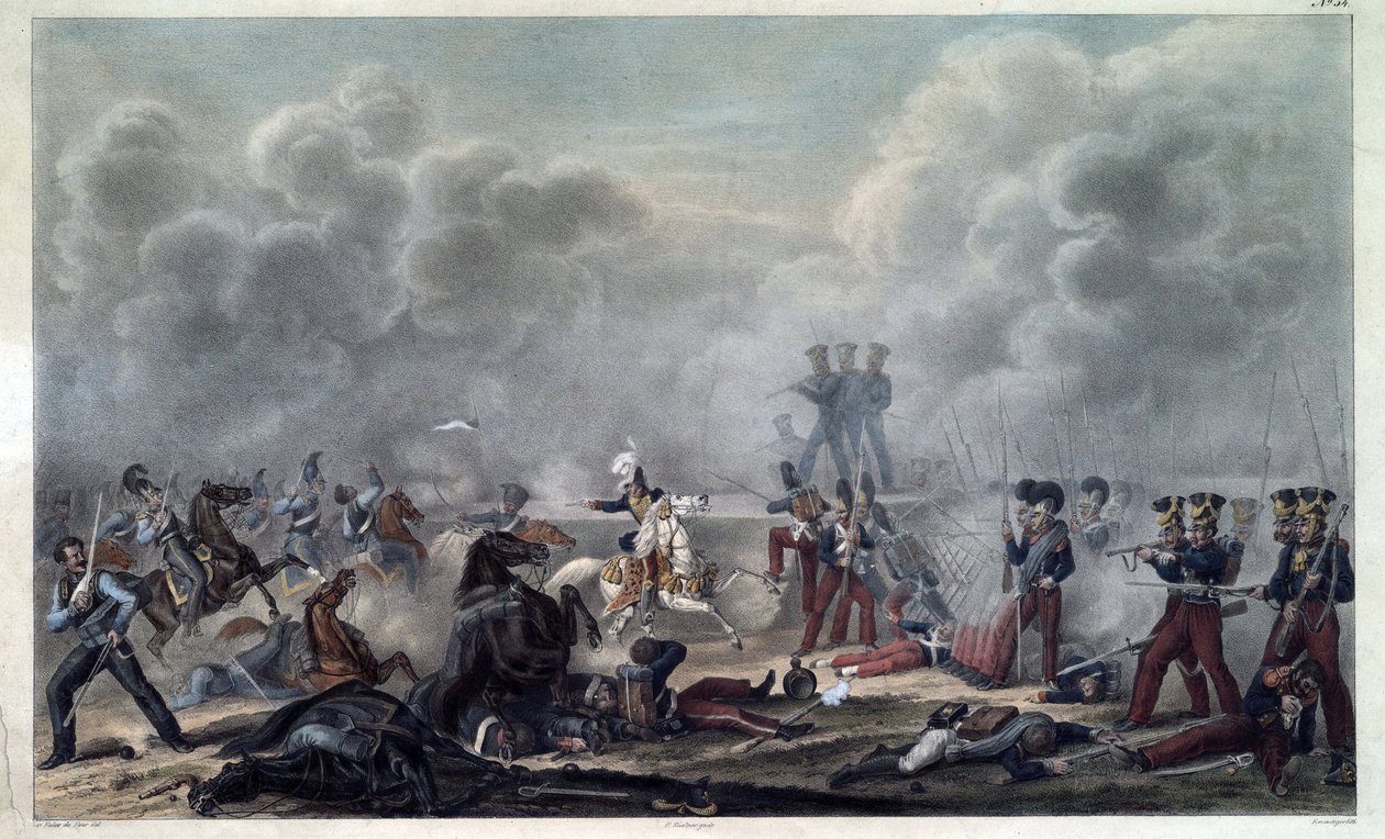 Sur le champ de bataille de Borodino - Christian Wilhelm von Faber du Faur