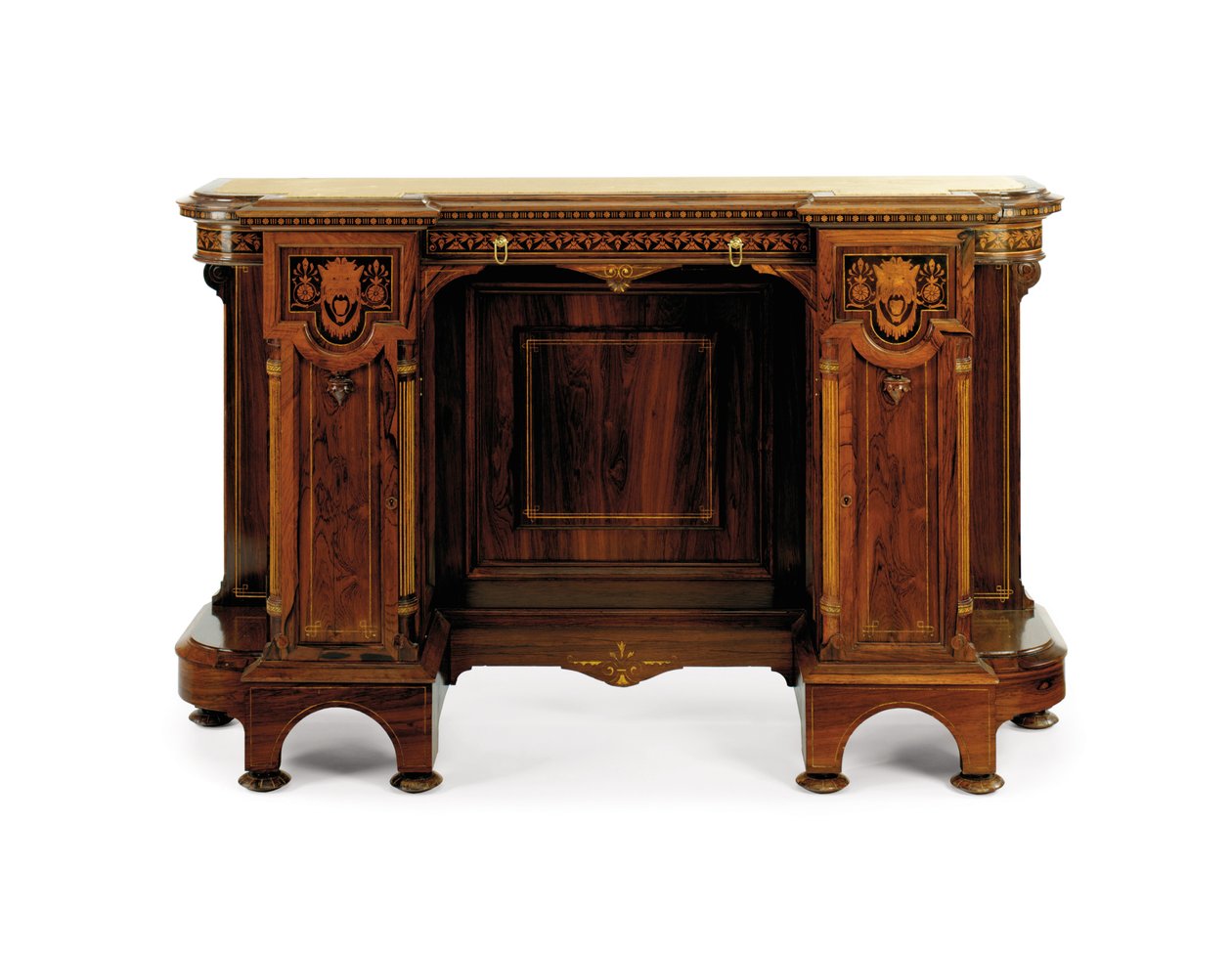 Buffet à marqueterie de la Renaissance - Christian and Gustave Herter