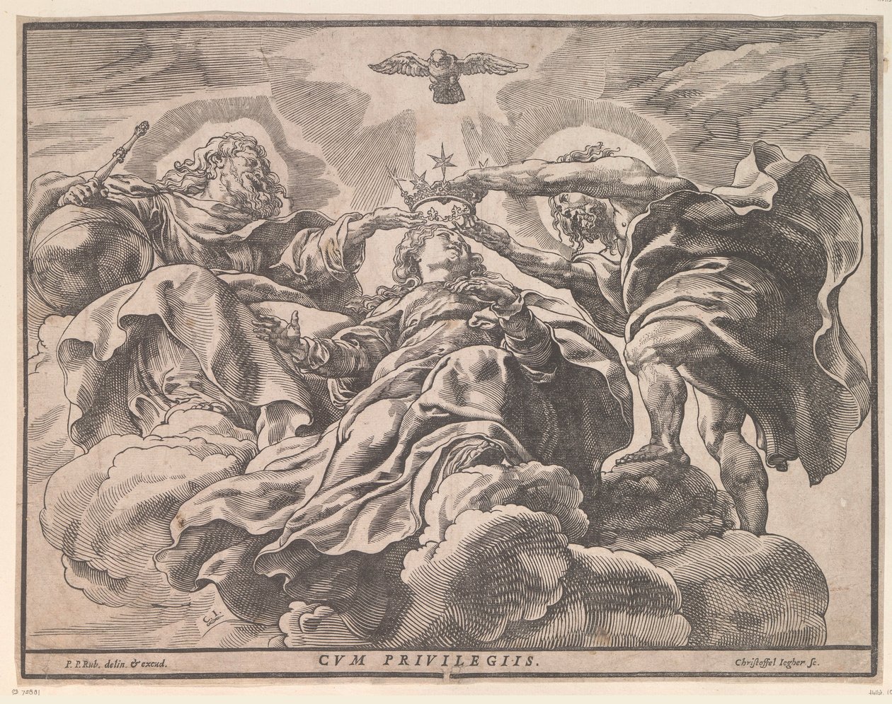Couronnement de Marie - Christoffel Jegher