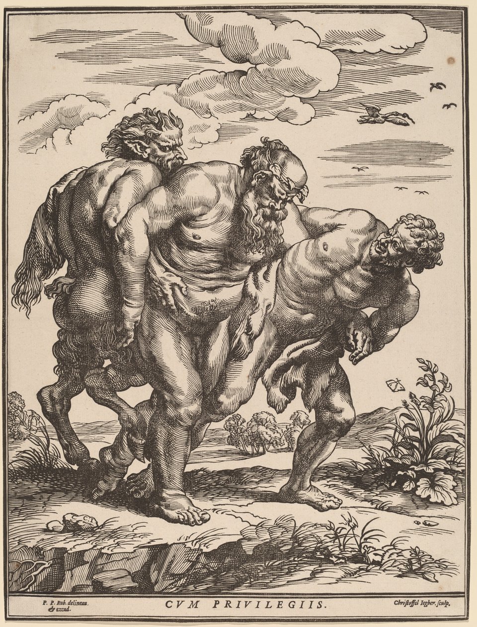 Silenus accompagné d