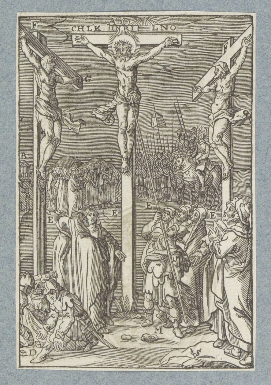 Christ en croix - Christoffel van Sichem (II)