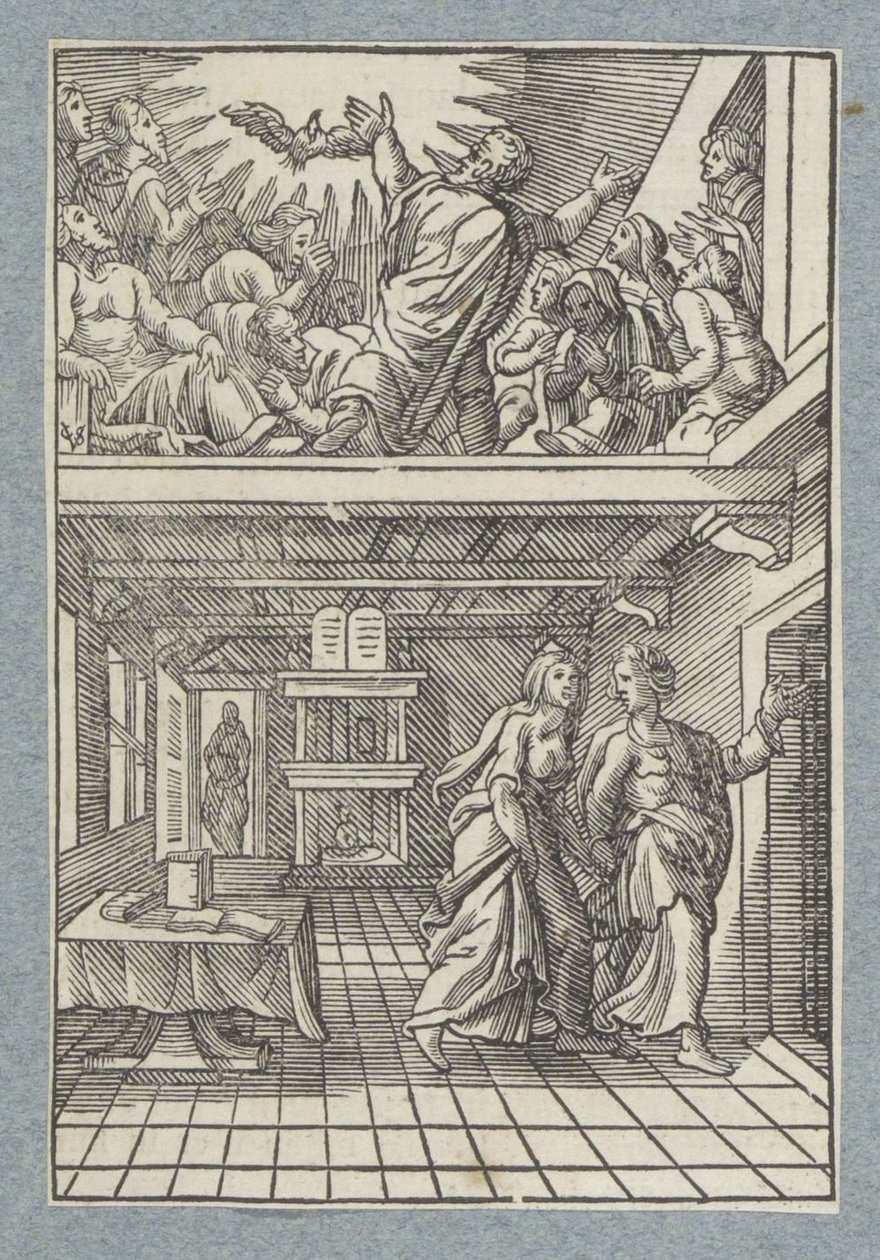 Effusion du Saint-Esprit - Christoffel van Sichem (II)