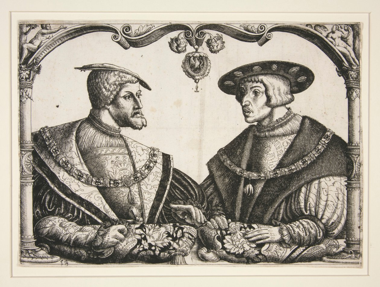 Empereurs Charles V et Ferdinand I - Christoph Bockstorffer