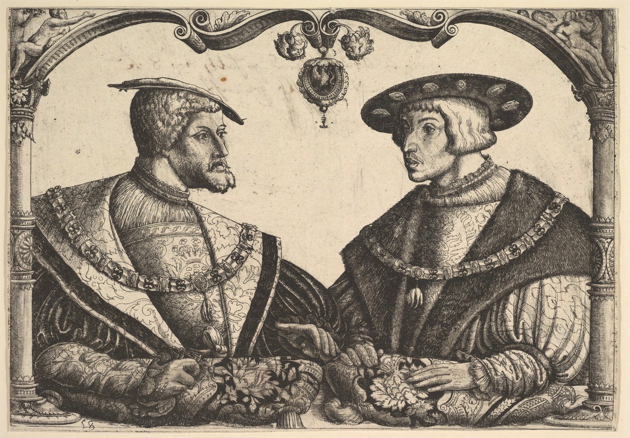 Empereurs Charles V et Ferdinand I - Christoph Bockstorffer