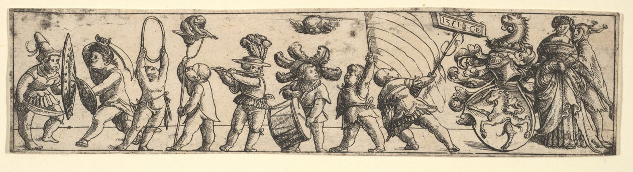Frise avec des enfants, 1531 - Christoph Bockstorffer