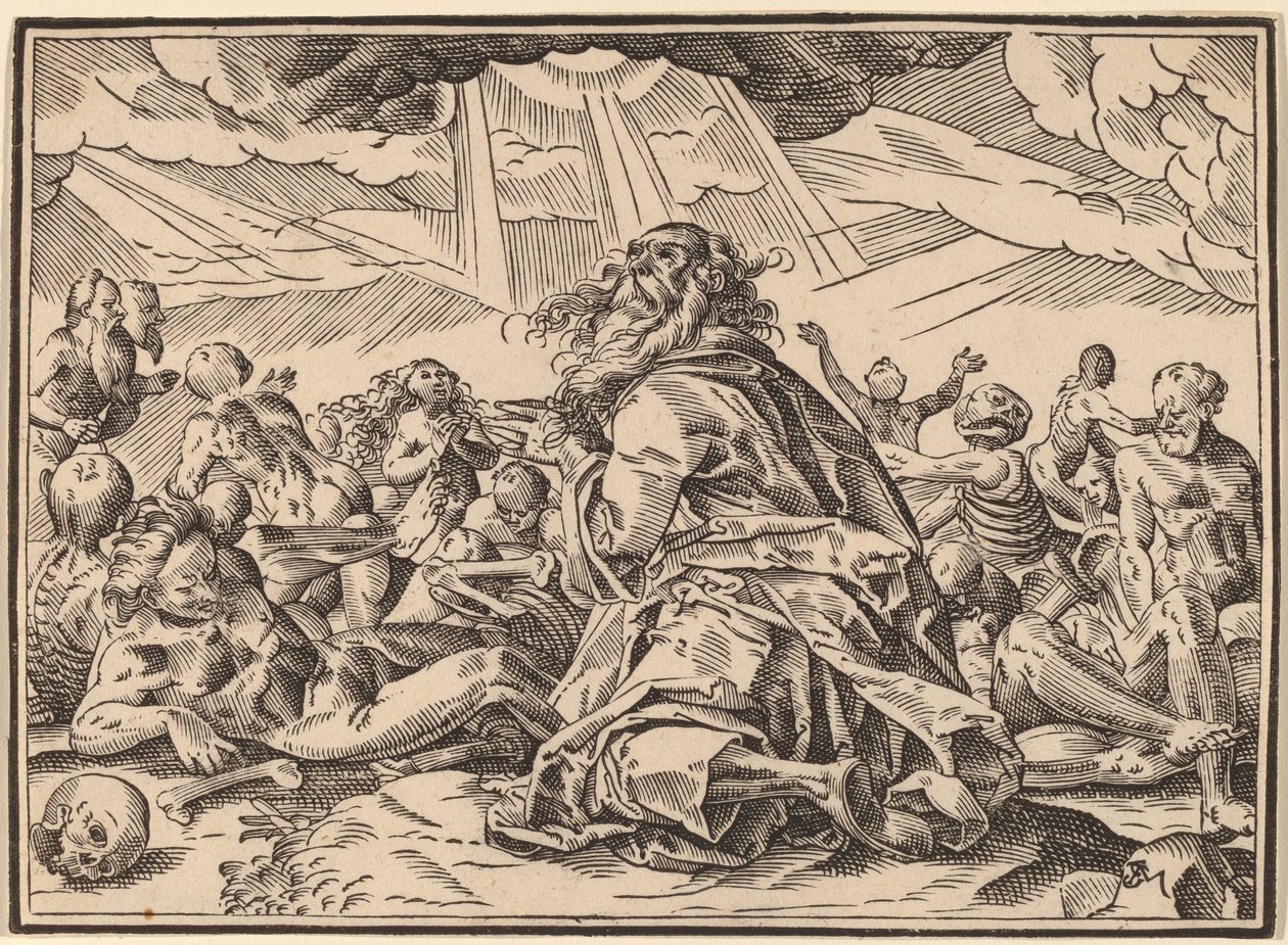 Christ annonce à ses disciples le Jugement dernier - Christoph Murer