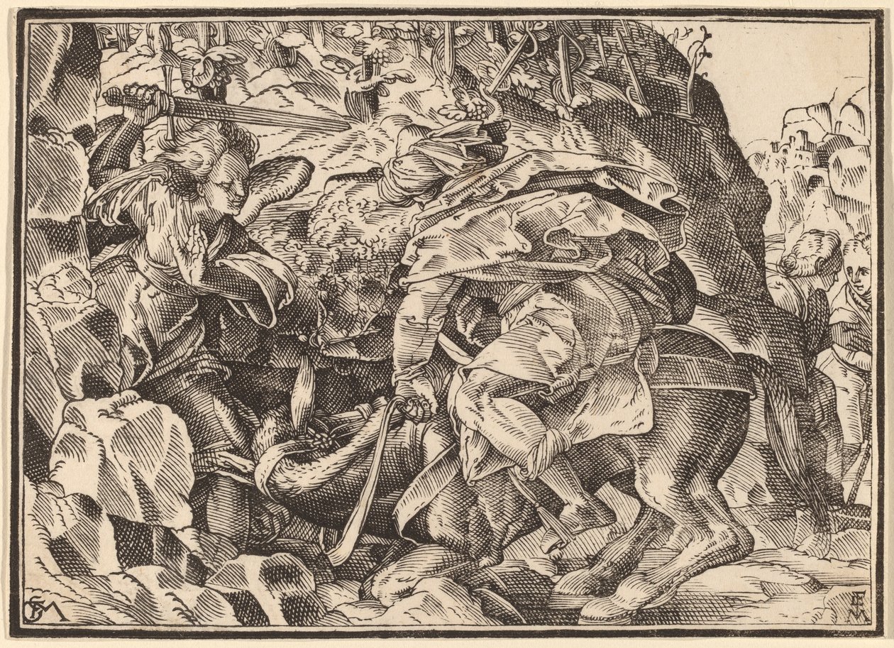 Le Christ annonce à ses disciples le Jugement dernier - Christoph Murer