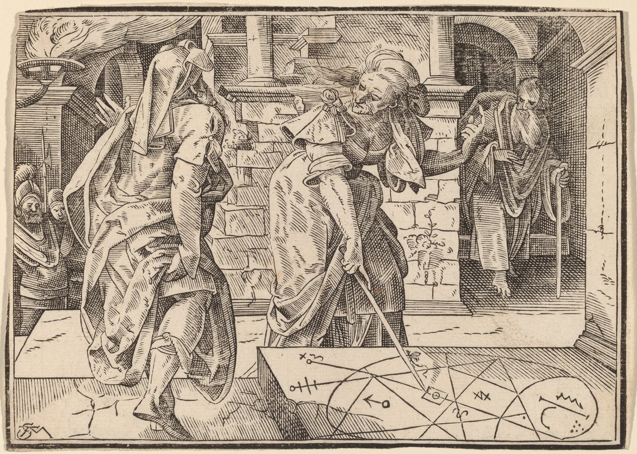 Le Christ annonce à ses disciples le Jugement dernier - Christoph Murer