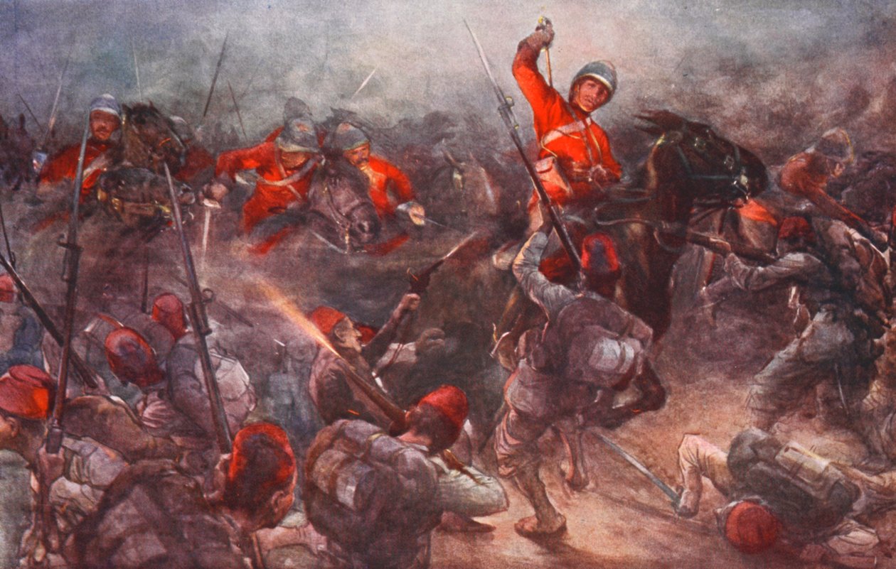 La charge de la cavalerie de Drury Lowe à Kassassin, 28 août - Christopher (after) Clark