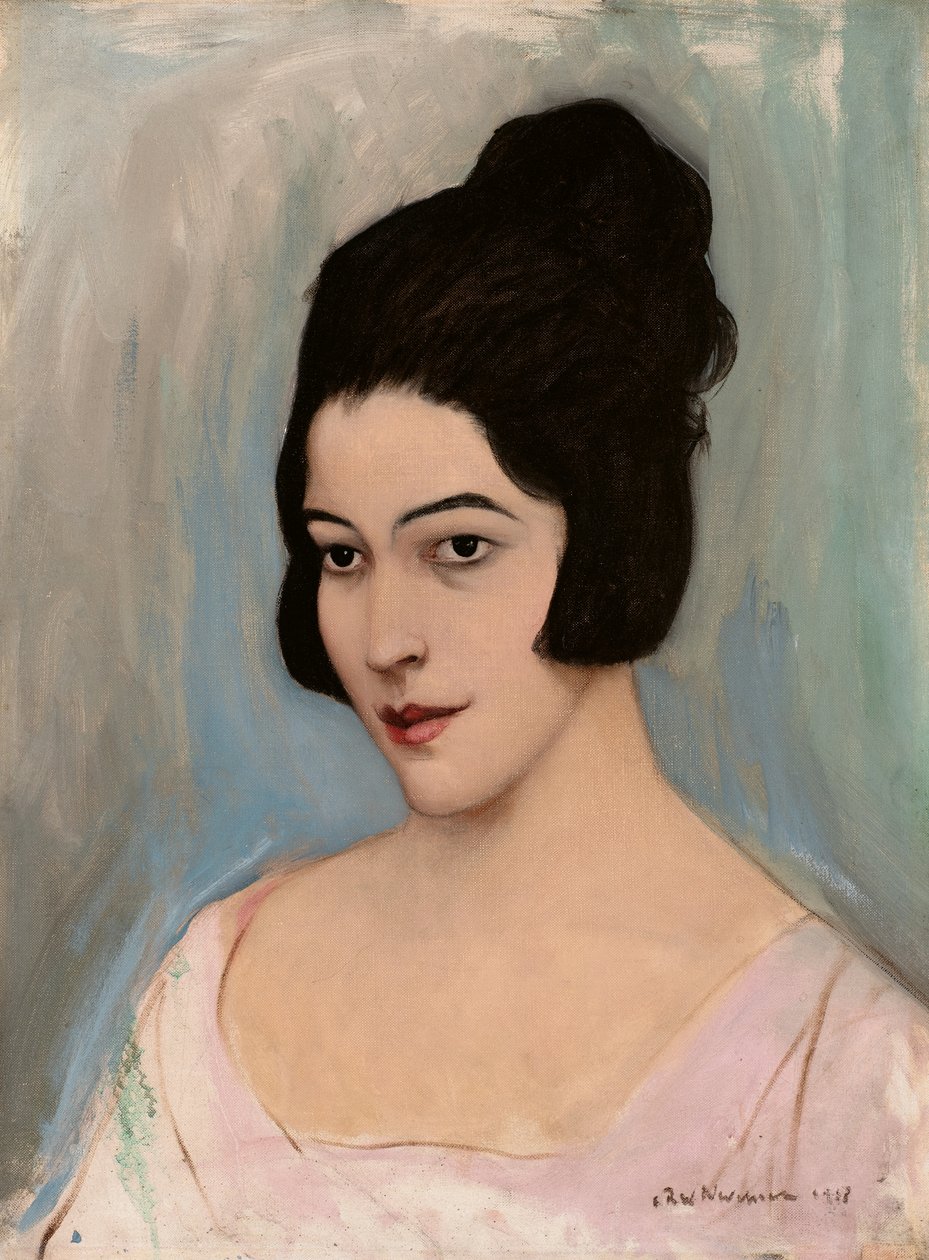 Wanda (huile sur toile) - Christopher Richard Wynne Nevinson