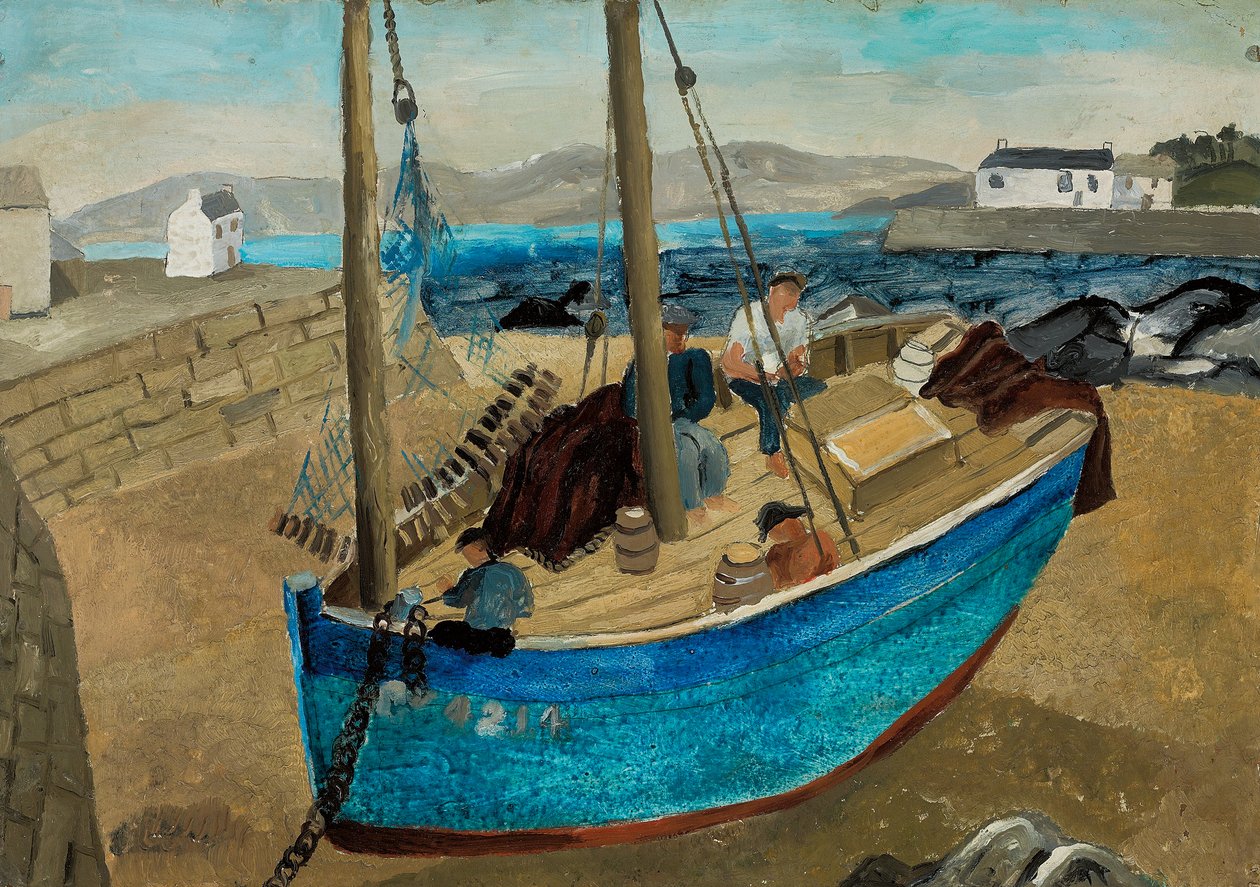 Le Bateau bleu - Christopher Wood