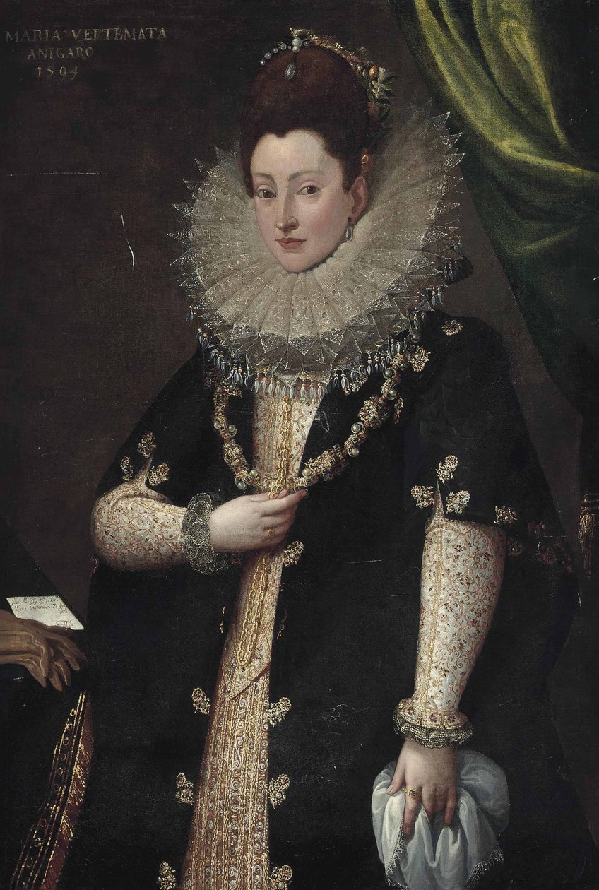 Cercle de Frans Pourbus II Maria Vertemata - Circle of Frans Pourbus the Younger