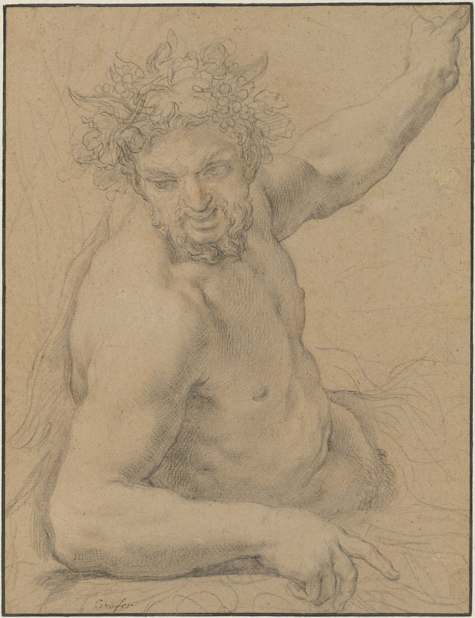 Faune allongé - Ciro Ferri