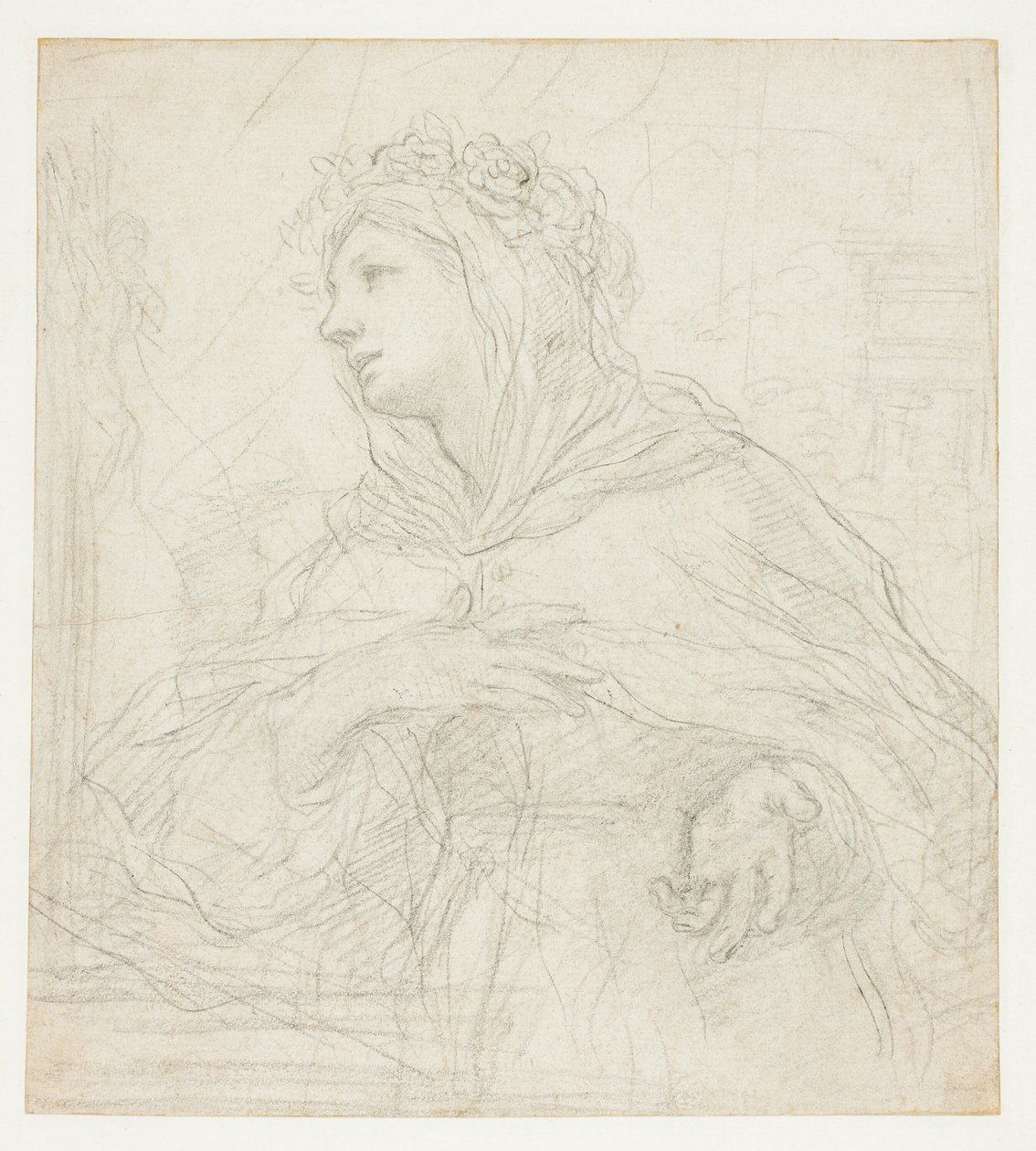 Étude de Sainte-Rosalie de Palerme - Ciro Ferri