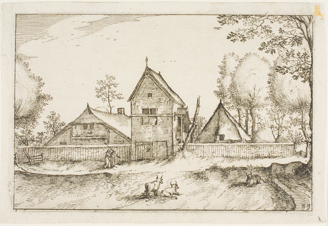 Grande ferme fortifiée, planche 23 d