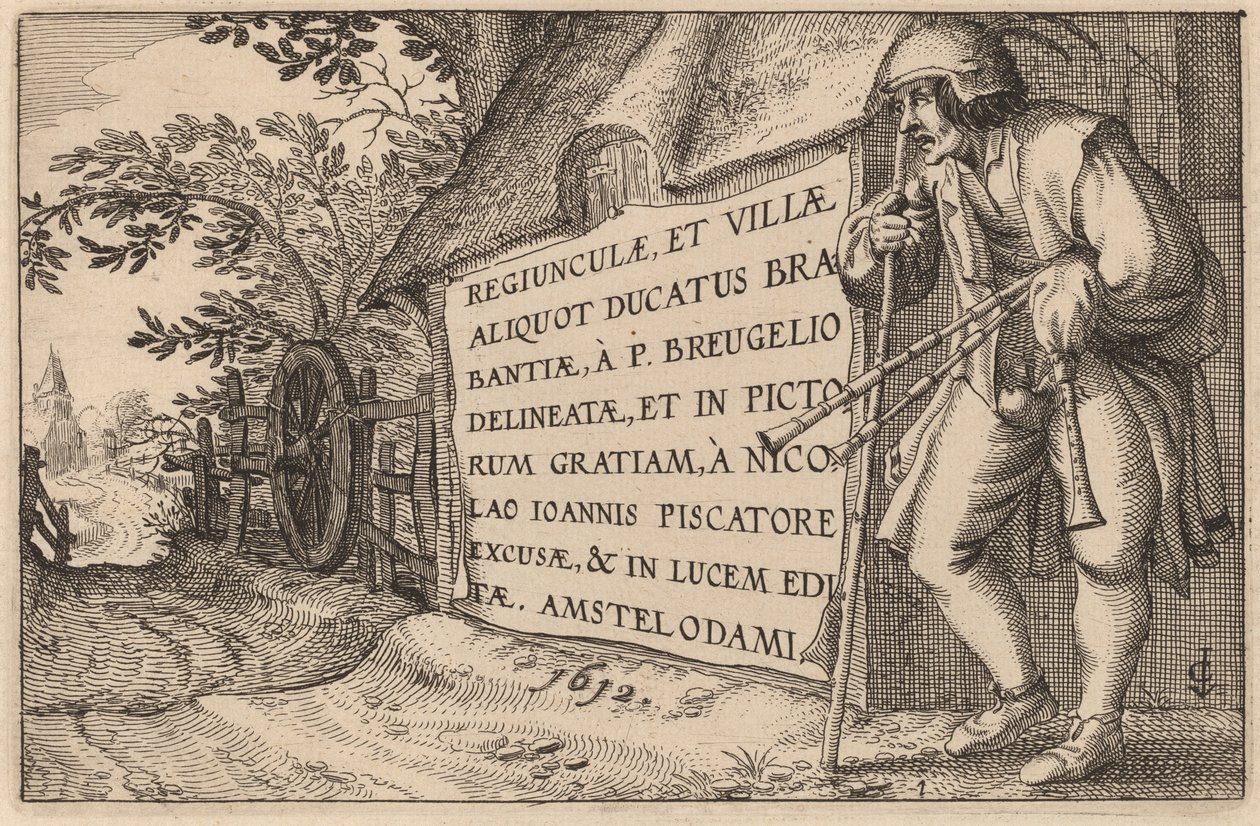 Page de titre - Claes Jansz Visscher after Johannes van Doetechum, the Elder after Lucas