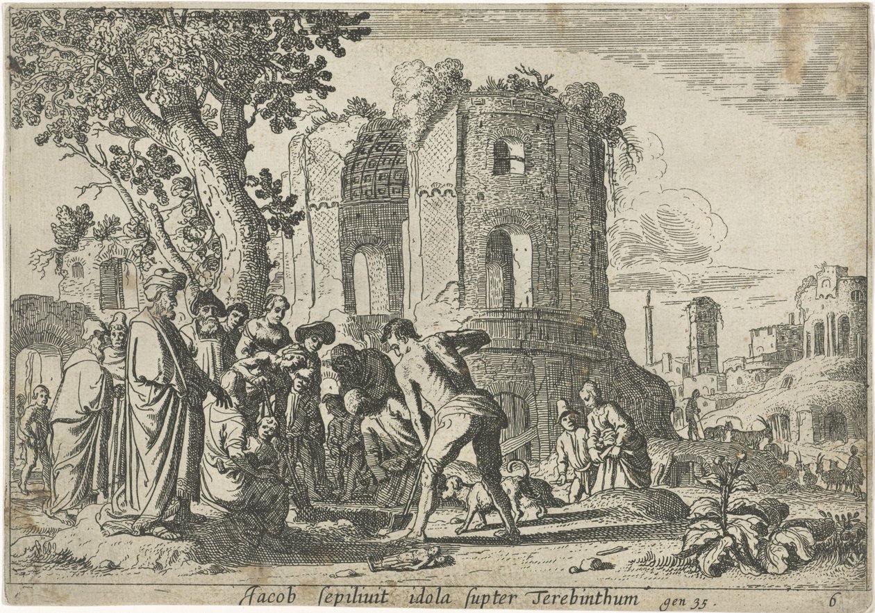 Jacob enterre les idoles (Histoire de Jacob) - Claes Moeyaert