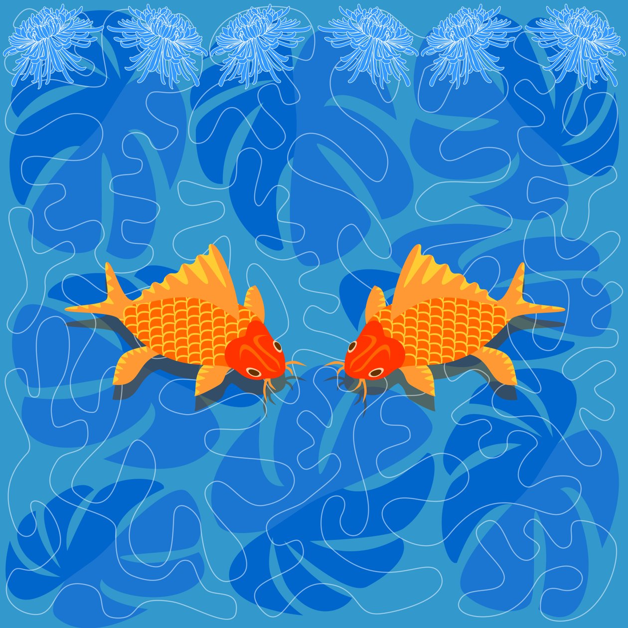 Poisson chinois - Claire Huntley