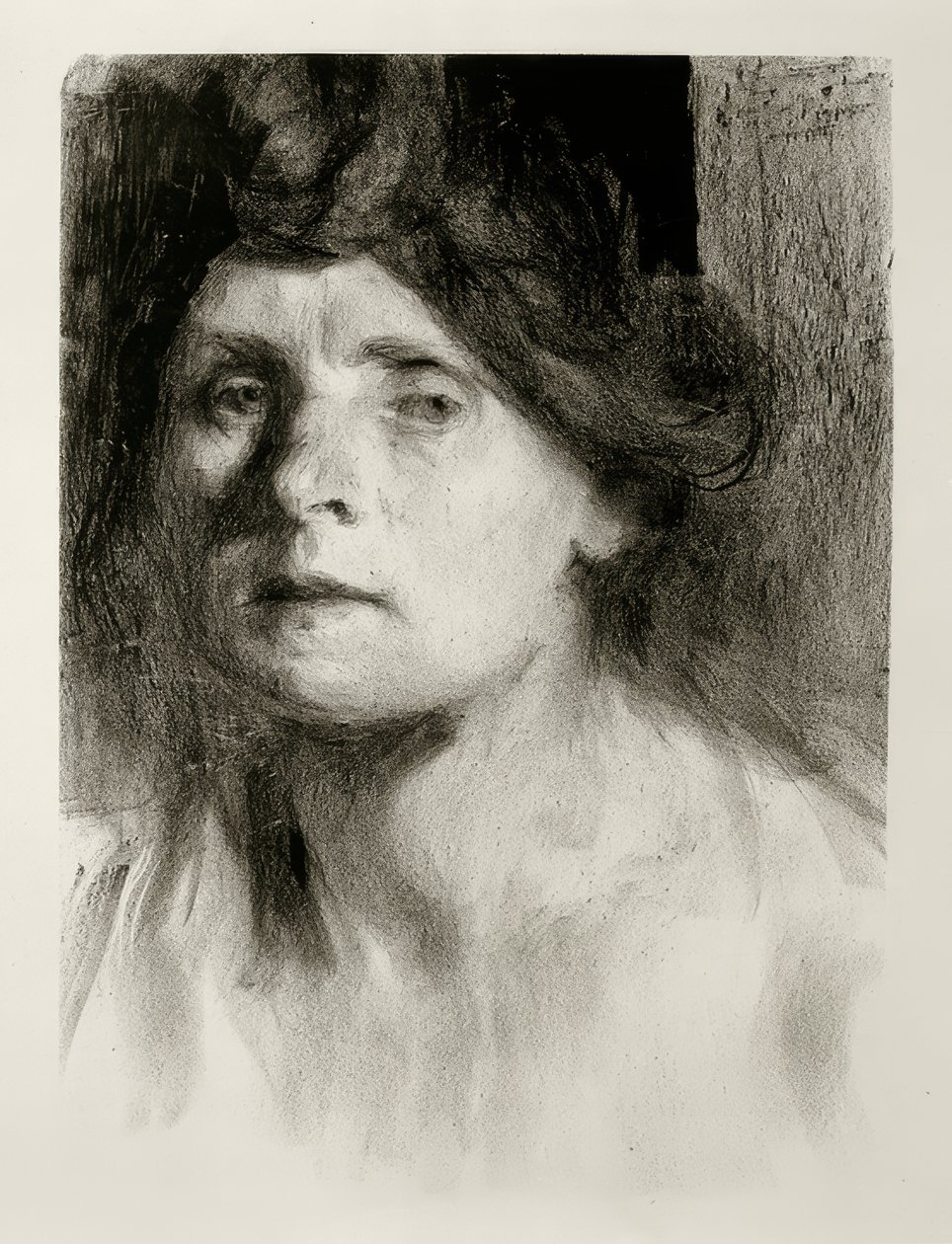Autoportrait - Clara Siewert