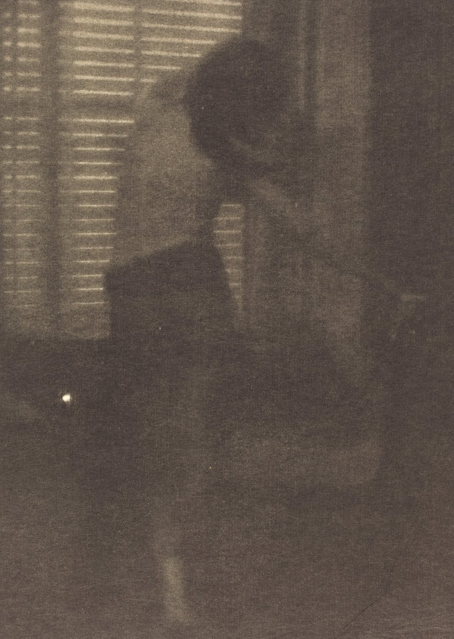 Modèle dans un studio à New York - Clarence H. White