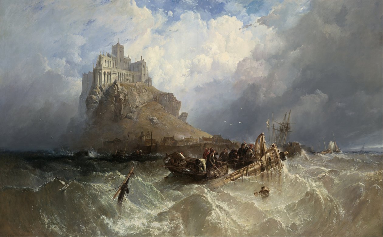 Mount St Michael, Cornouailles - Clarkson Frederick Stanfield