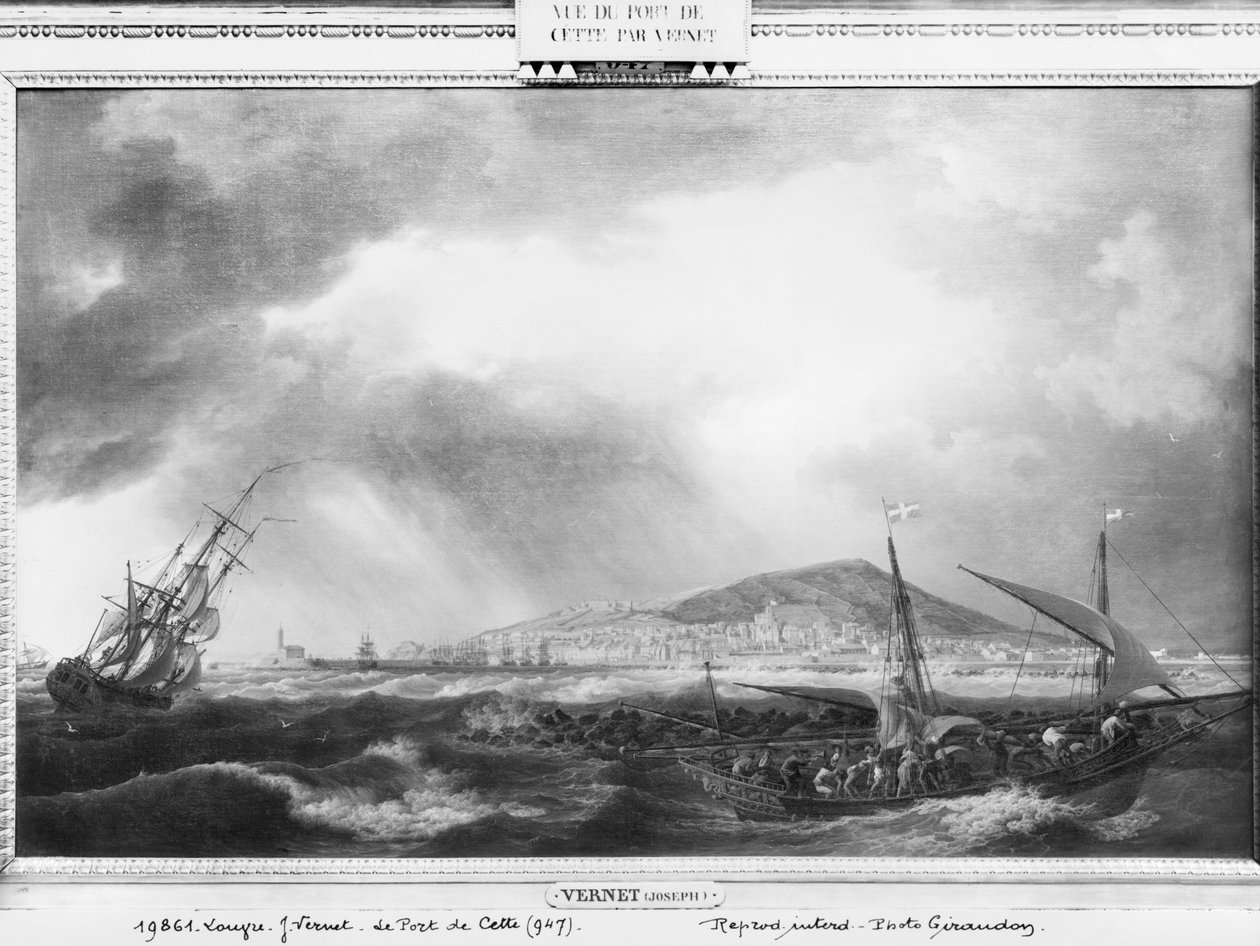 Vue du port de Cette en Languedoc, 1757 - Claude Joseph Vernet