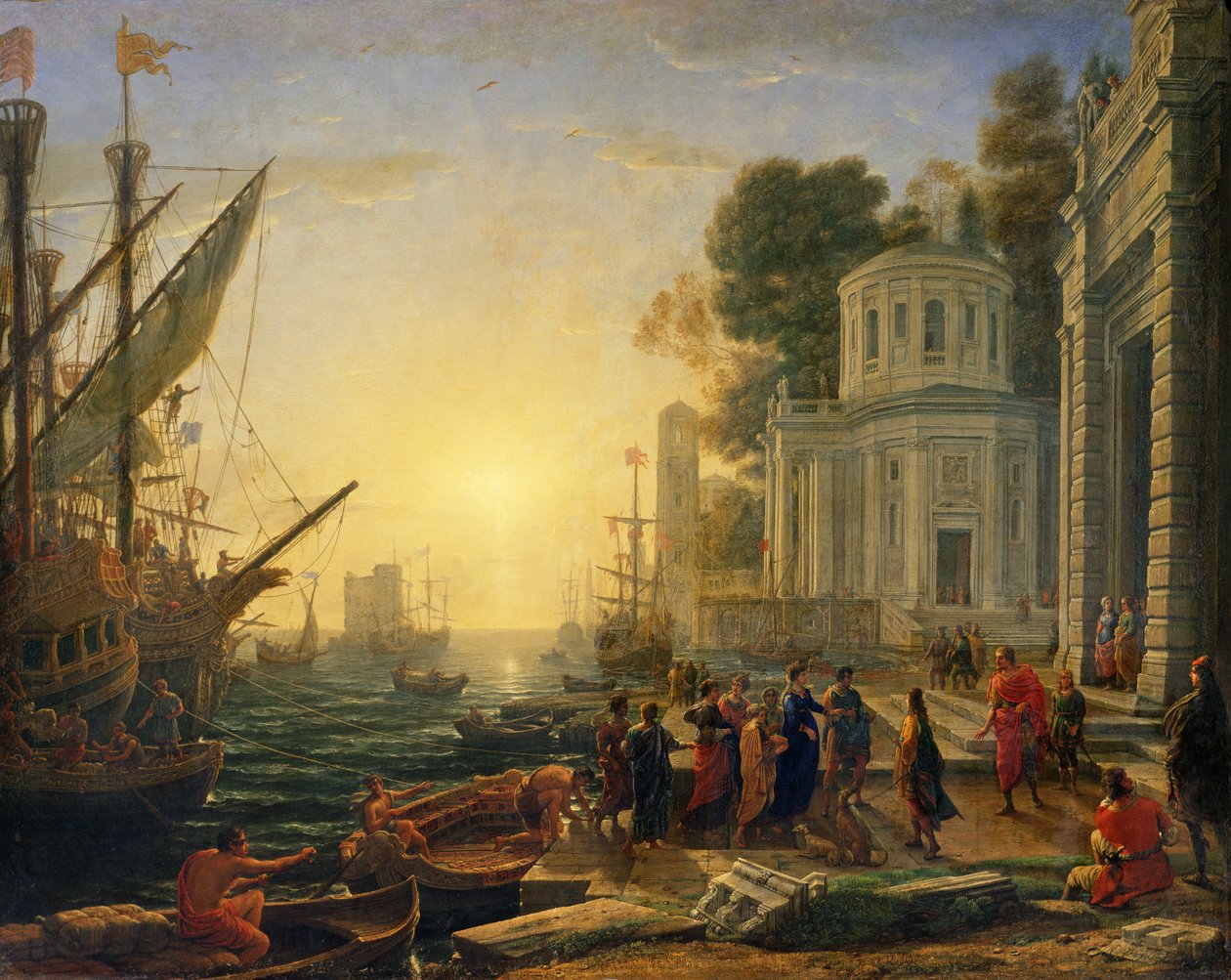 Cléopâtre débarquant à Tarse - Claude Lorrain