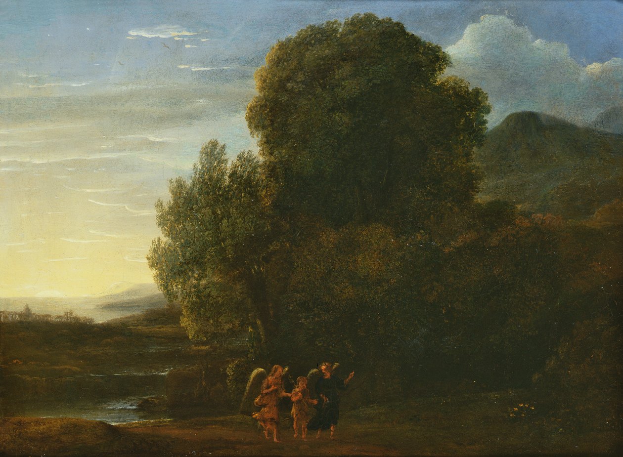 Paysage avec Saint Jean-Baptiste - Claude Lorrain