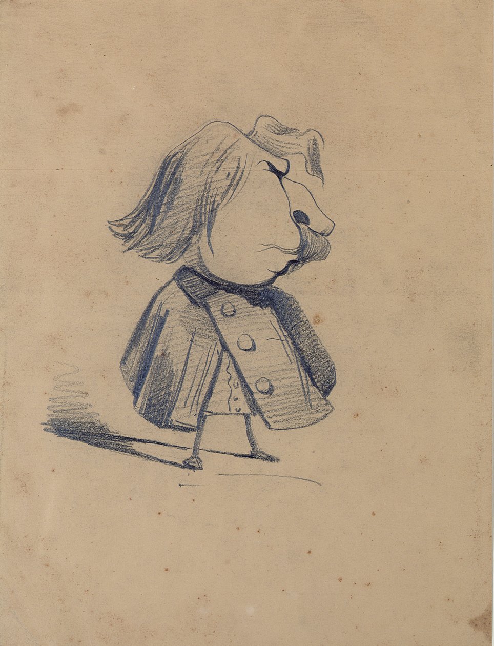 Alexandre Ursule Cellerier, dit Félix, 1855-60 - Claude Monet