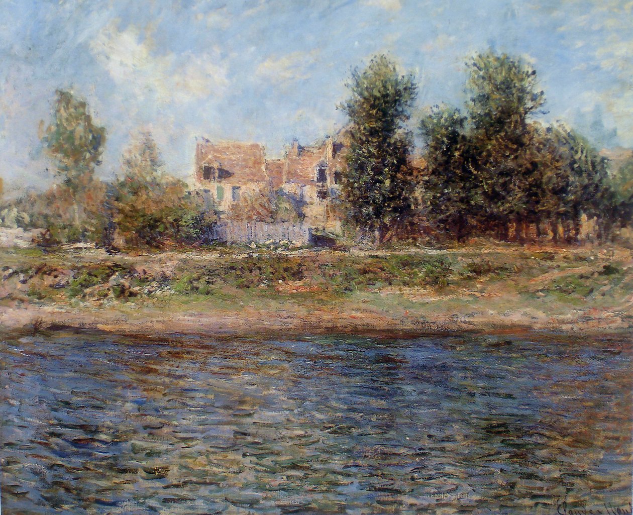 La berge de la Seine - Claude Monet