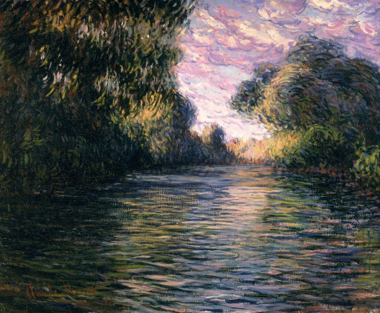 Matin sur la Seine, 1897 - Claude Monet