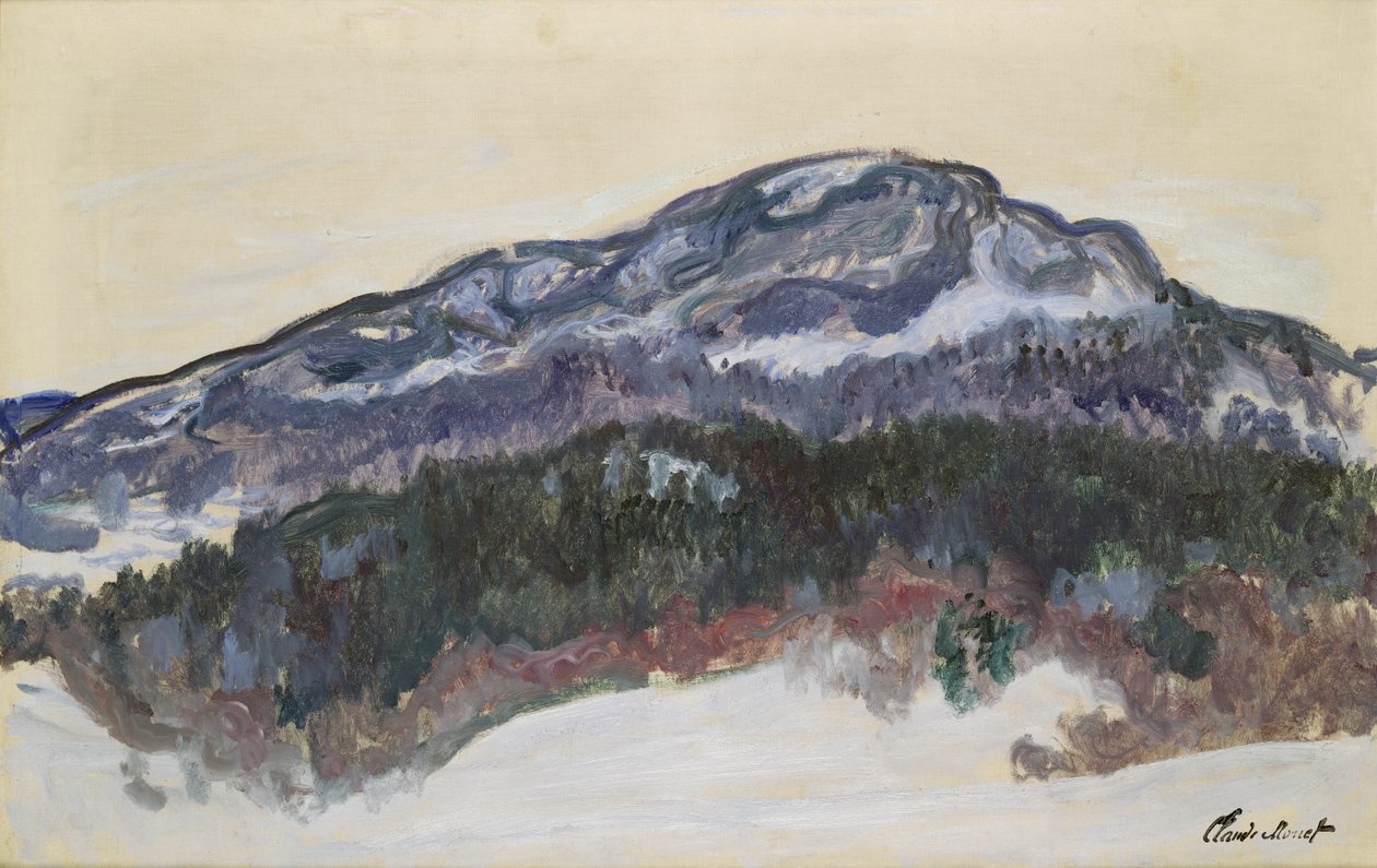 Mont Kolsaas, Norvège - Claude Monet