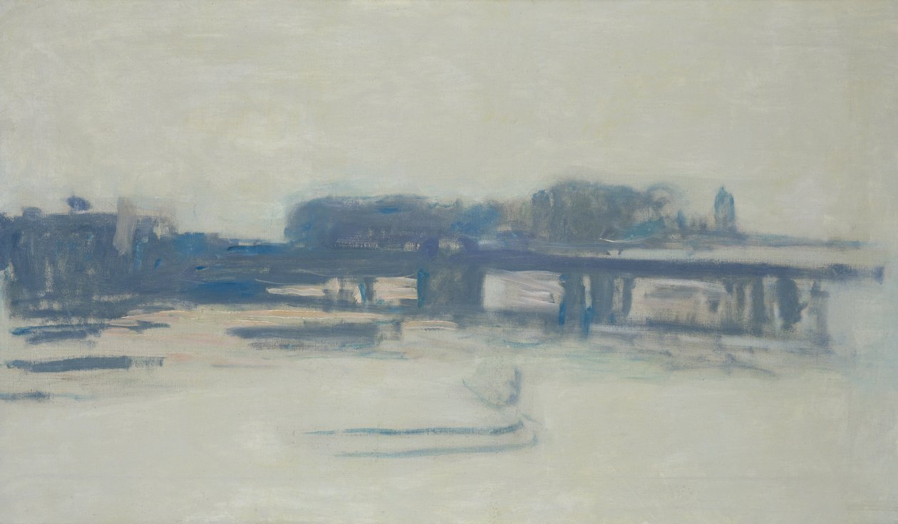 Étude pour Charing Cross Bridge, 1899-1901 - Claude Monet