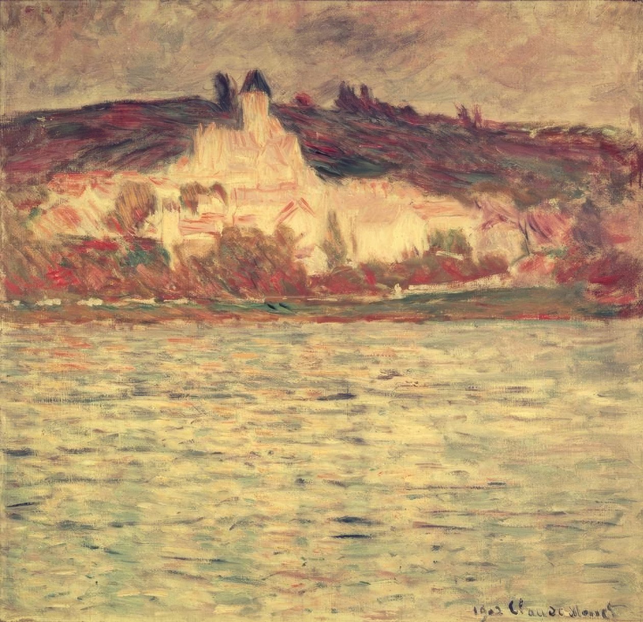Vue de Vétheuil - Claude Monet