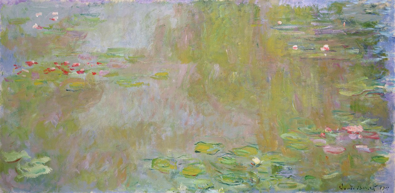 Nénuphars à Giverny, 1917 - Claude Monet