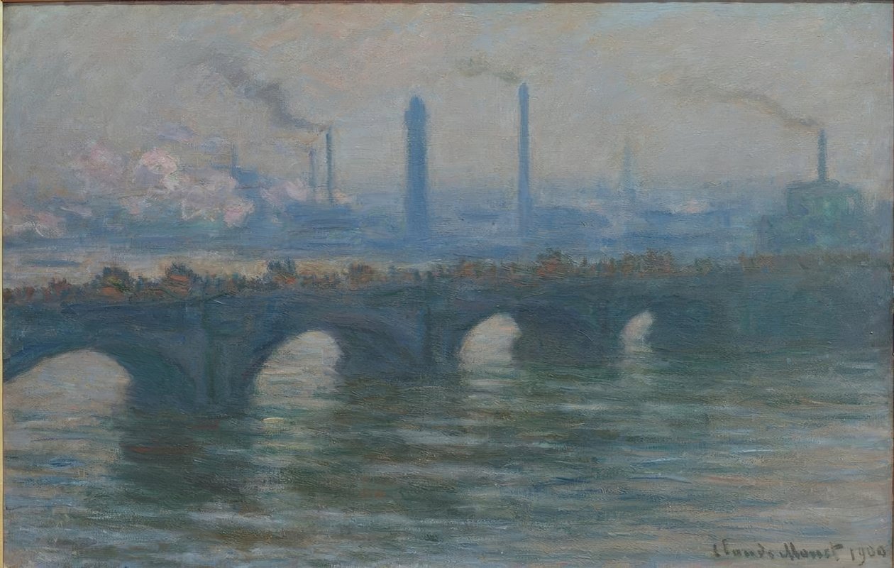 Pont de Waterloo - Claude Monet