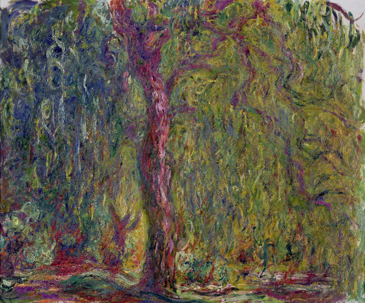 Saule pleureur, 1918-19 - Claude Monet
