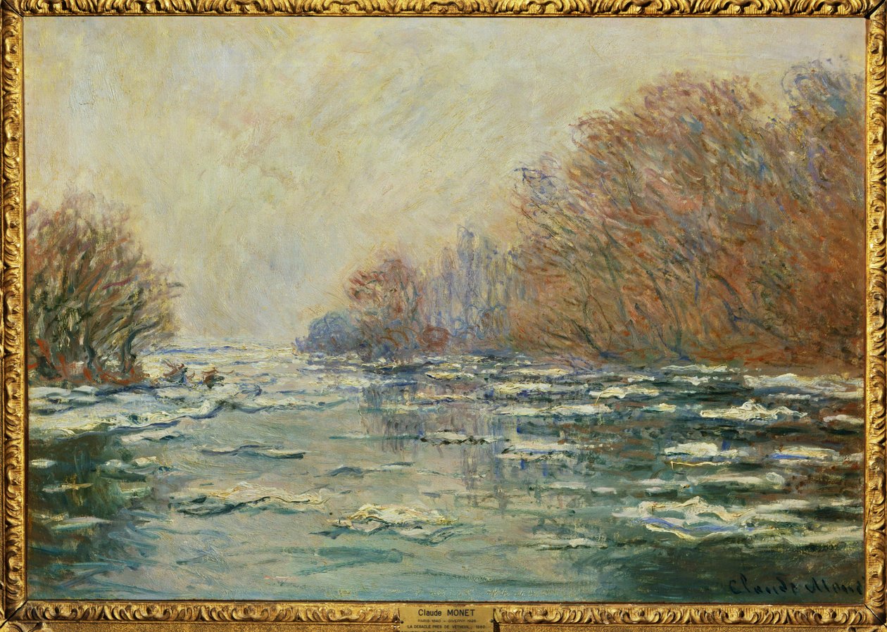 Le debacle pres de Vetheuil … - Claude (follower of) Monet