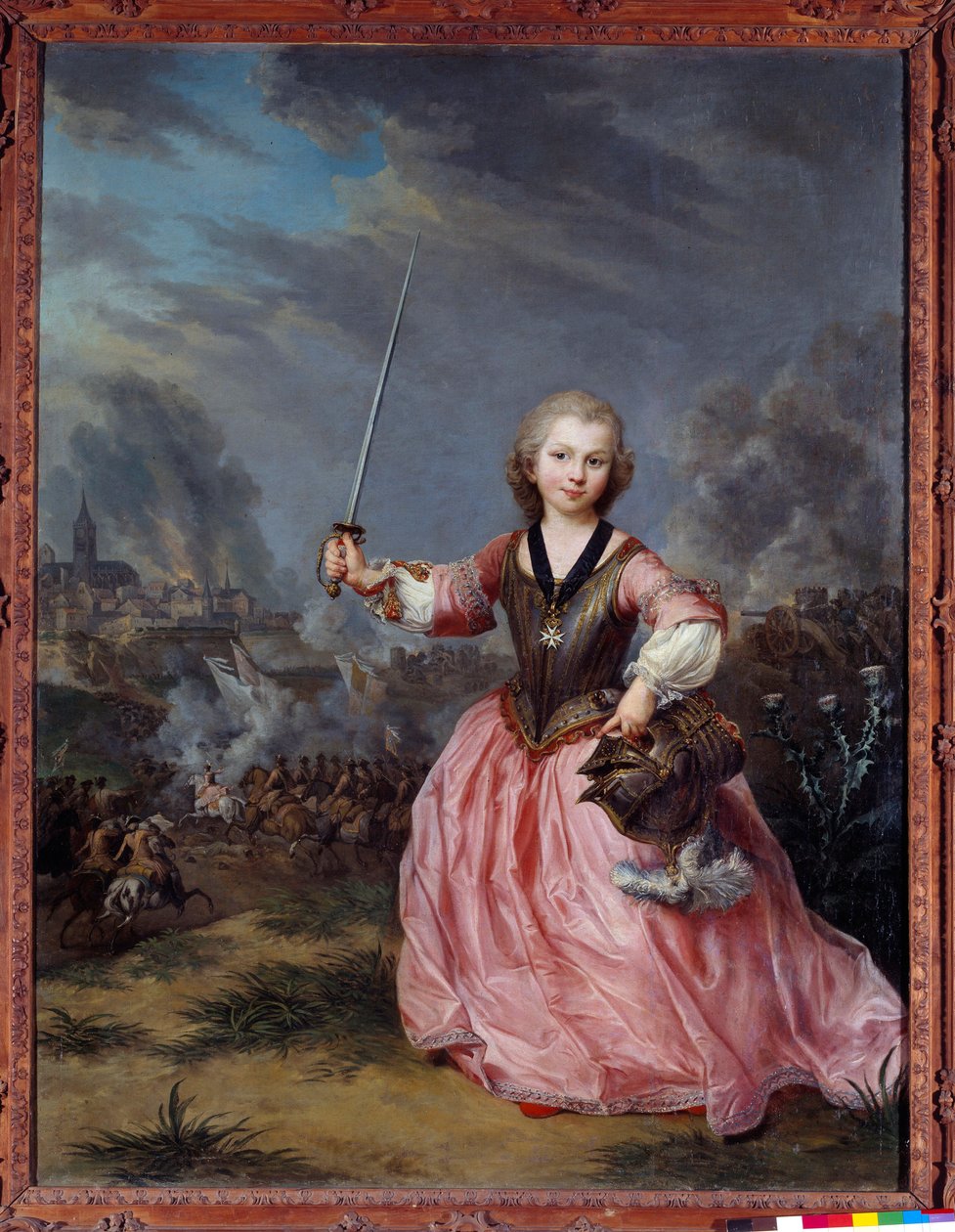 Portrait de Pierre Claude Secret de Gueidan en chevalier de Malte Les Gueidan étaient une grande famille provençale - Claude Arnulphy
